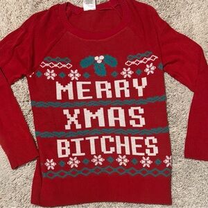 Hybrid Apparel Festive Red Sweater